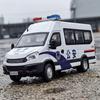 1:24 Lveco Swat Anti-Aufruhr-Polizeifahrzeug Legierung Druckguss Modellauto Hohe Simulation Zuhause Trendige Ornamente Sammlung Geburtstagsgeschenke