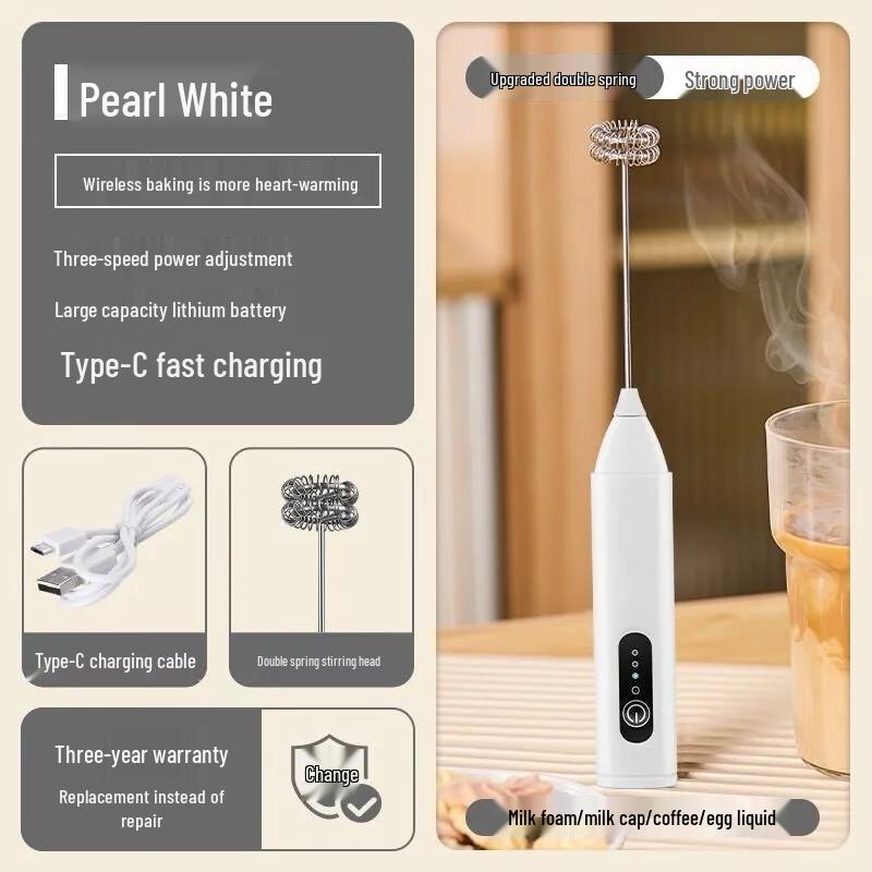 

Electric Milk Frother & Egg Beater