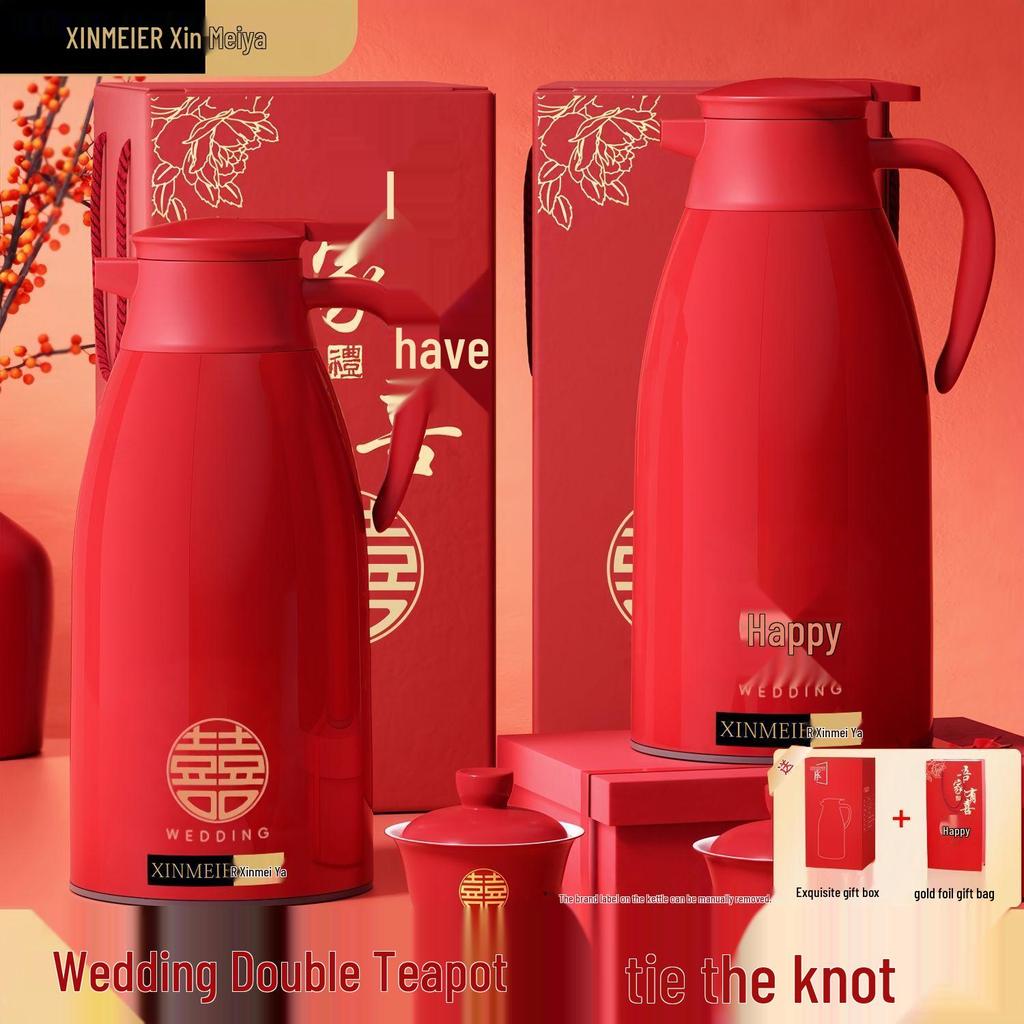 Large Capacity Portable Insulated Thermos Flask for Hot Water - Ideal for Home, Dormitory, Students, and Weddings