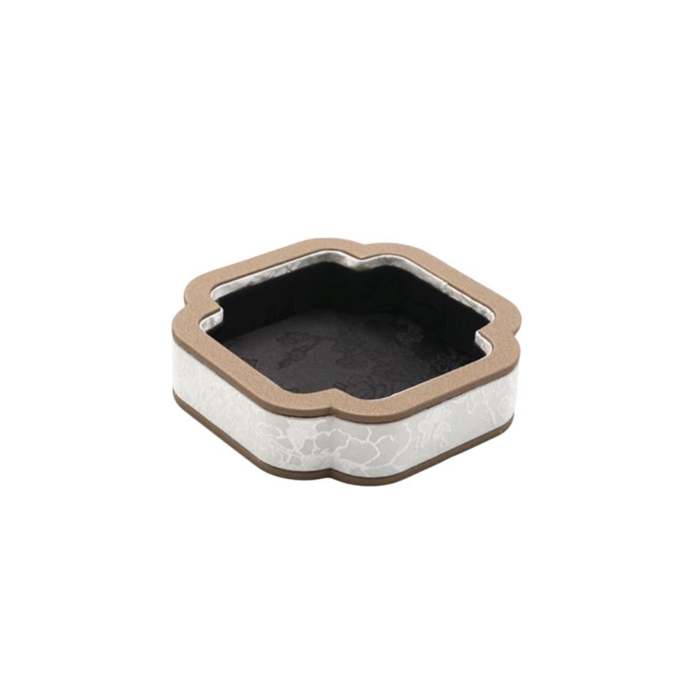 Chinese Vintage Court-Style Jewelry Storage Tray Satin Surface Jewelry Showcase Dressing Table