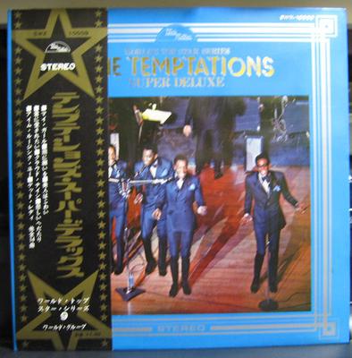 LP Record TEMPTATIONS - Super Deluxe SWX10009 TAMLA MOTOWN 1970 Japan Soul/Funk Used