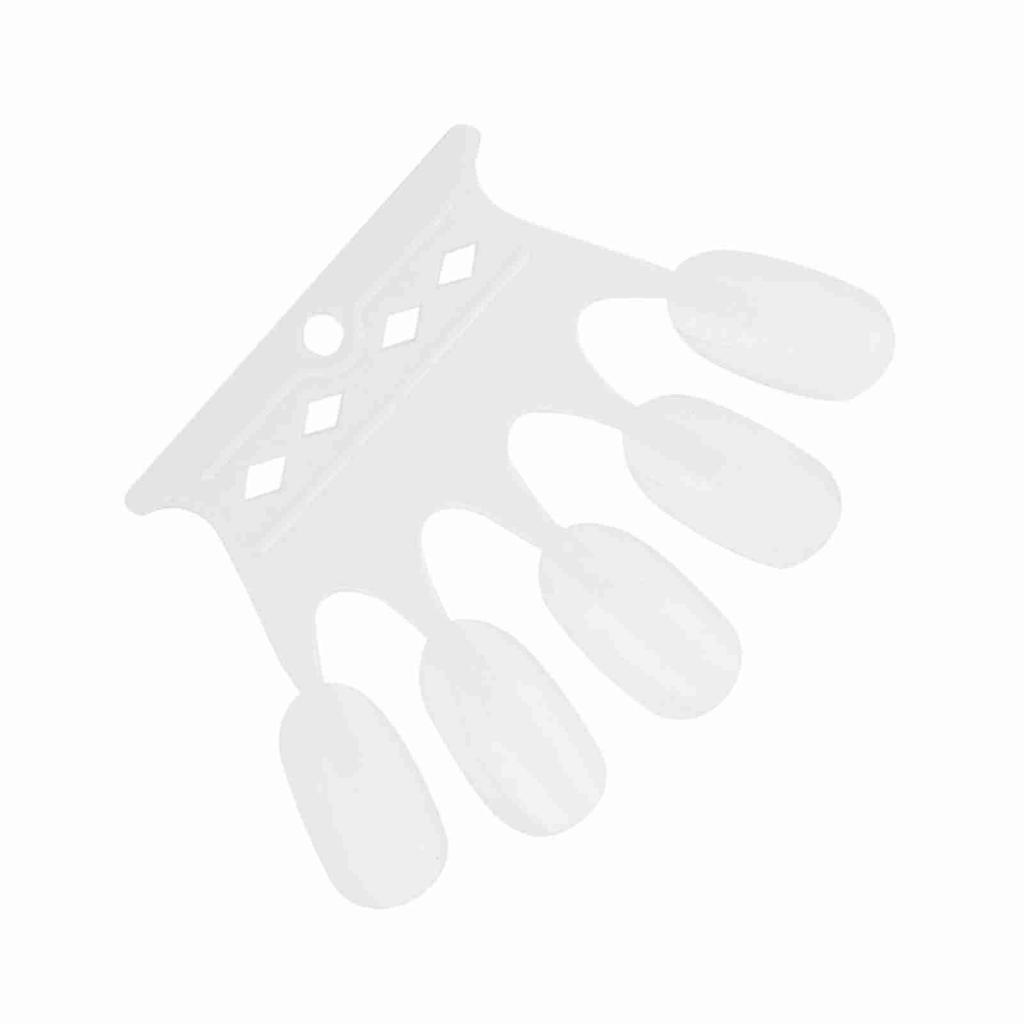 50pcs Nail Art Practice Tips Manicure Polish Gel Color Display Nail Polish Showing Tool 1#