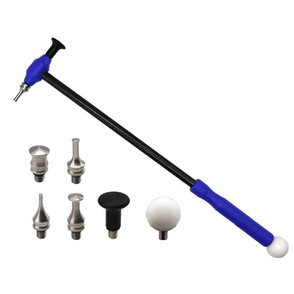 Handle Tapper Hammer With 6pcs M8 Replace Head Car Dent Repair Tools Durable