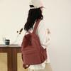 Japanese Simple Casual Backpack Women's New Large-capacity Travel Backpack Anti-splashing Nylon Student Schoolbag