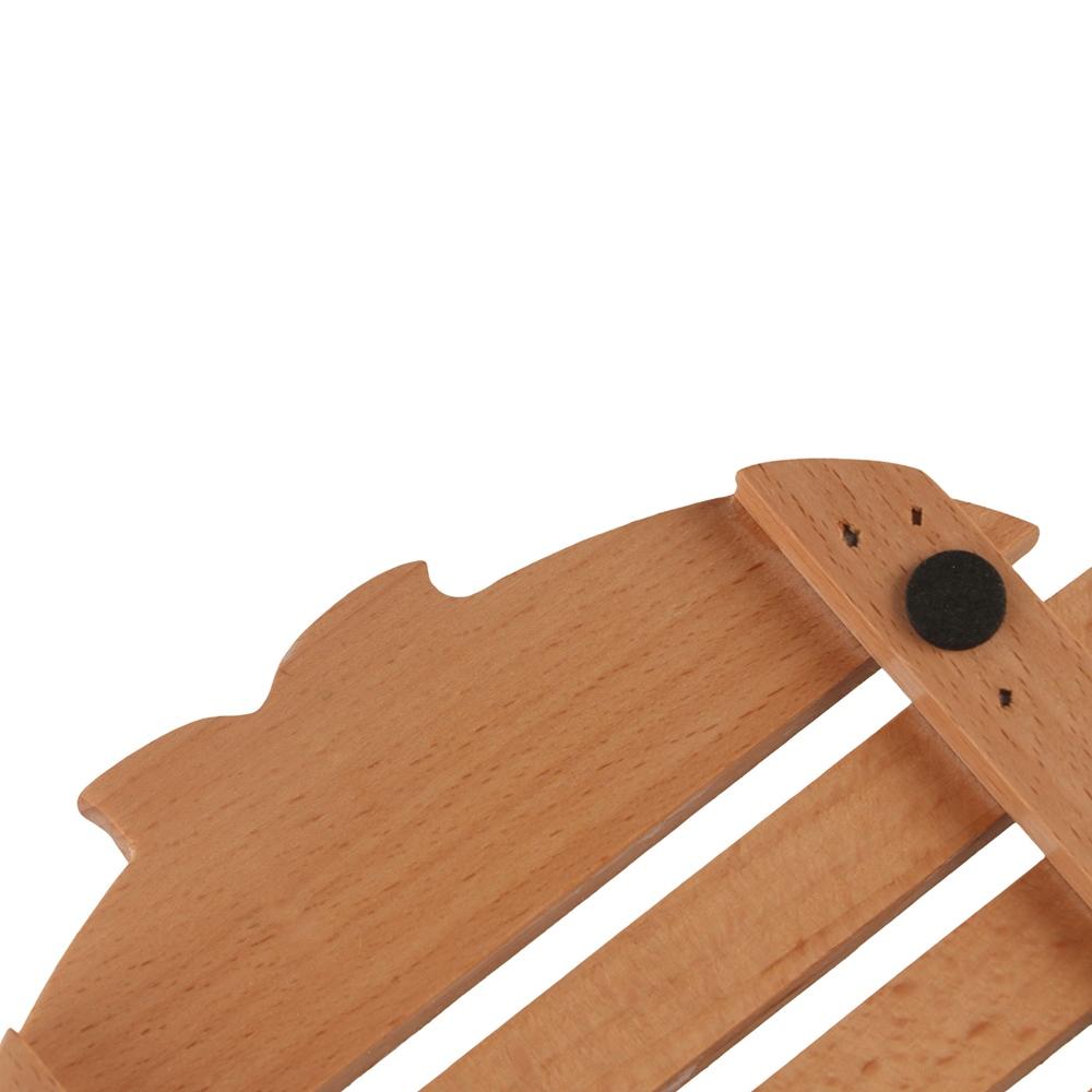 Portable Fish Shape Coaster Simple Dishes Mat Dining Table Decoration Table Mat Living Room