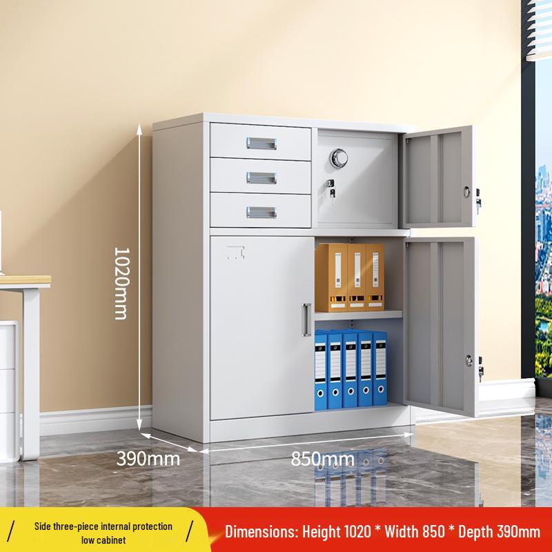 Metal Office Filing and Storage Cabinet with Lock