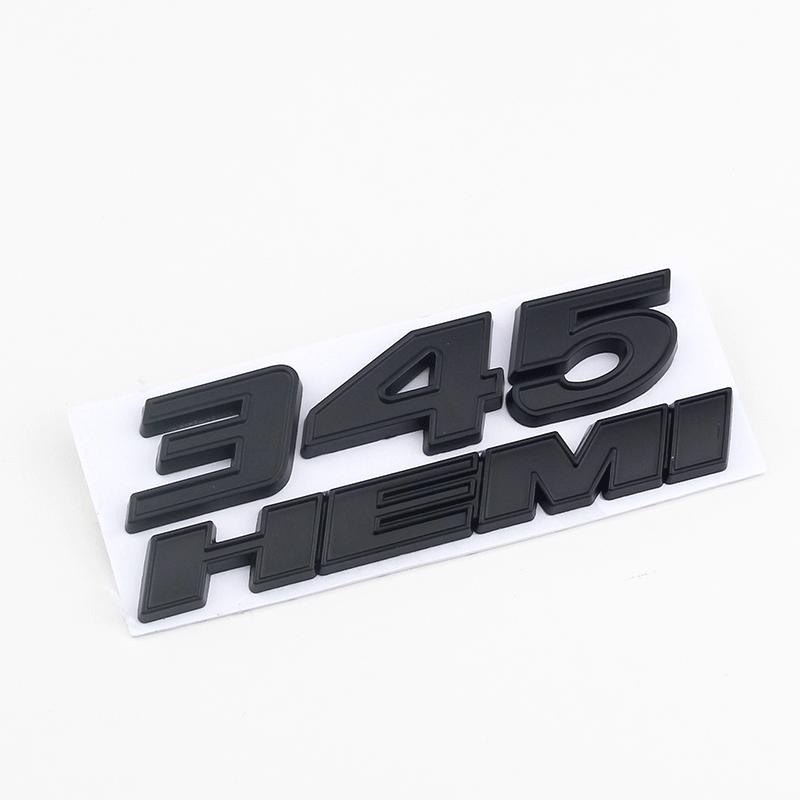 

Dodge 345 HEMI Modified Emblem Decal for RAM 1500/2500 Pickup