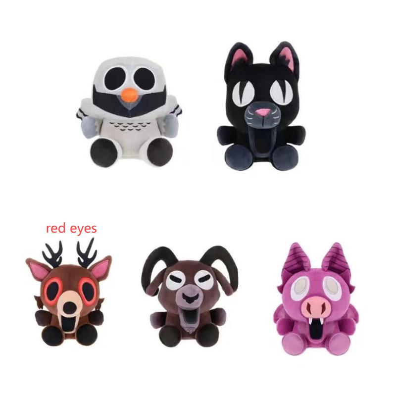 Nuovo Peluche 99 Notti Nella Foresta Merchandising Gioco Supporto e Seduta Marrone Alce Cervo Gufo Bianco Bambola di Peluche Cuscino Per Regali Bambino
