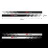 2-Piece Set of Reflective Body Decals: Vinyl Side Skirt Stripe Decals for Mitsubishi Outlander, Pajero, Lancer EX, ASX, Galant,
