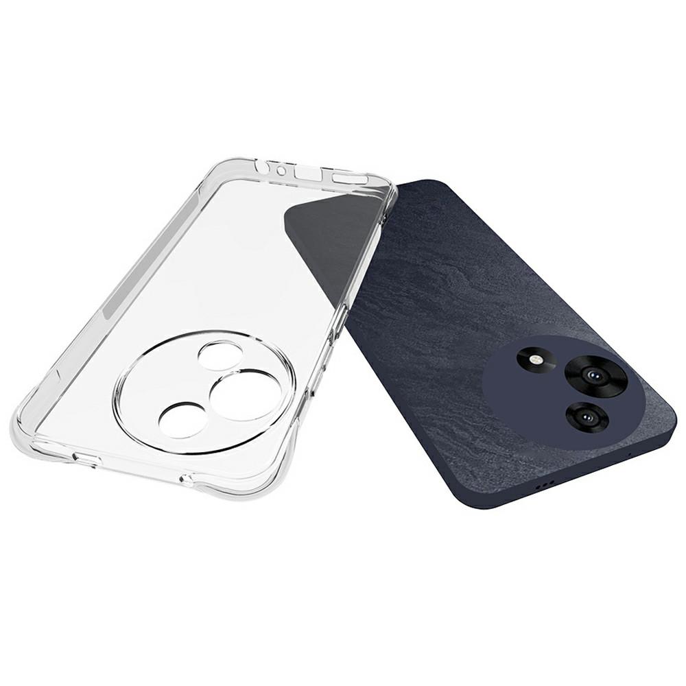 

For TCL 60R 5G TPU Phone Case Non Slip Transparent Mobile Phone Cover As Shown A