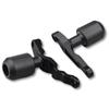 LEDISHUN Motorcycle Frame Sliders/Engine Sliders for Honda CBR650R/E-Clutch and CB650R/E-Clutch ('24) <8BL-RH17>