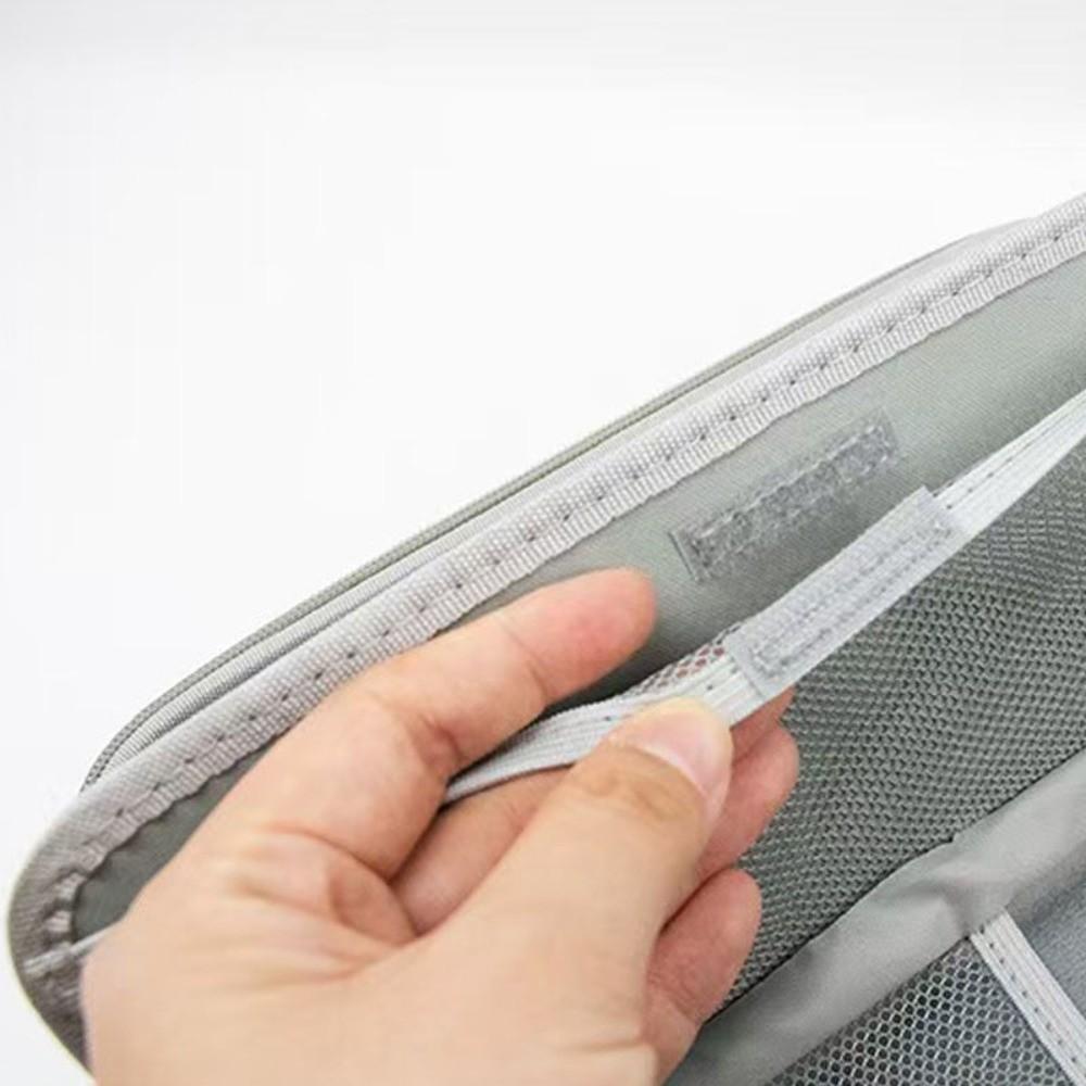 Mesh Pockets Stethoscope Protection Bag Double-deck Stethoscope EVA Carrying Case  Hospital
