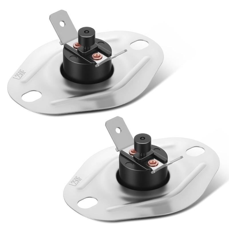 2Pcs Furnaces High Limit Switches L250 Accuracy Temperature Control Upgrades Suitable for Conveyor Bryant Payne Systems 1
