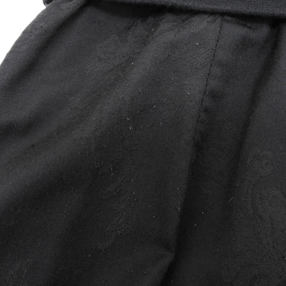 PHOTOCOPIEU Excellent Condition All-over Print Mermaid Slit Skirt, Women's, Black, Size 36, 233JLE Skirt 36 blackUsed