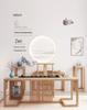 New Chinese Style Elm Wood Tea Table and Chair Set for Home or Office