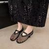 Women's Summer Exquisite Mesh Canvas Mary Jane Ballet Flats