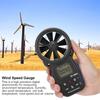 HP 866A Digital Portable Anemometer Wind Speed Gauge Air Temperature Meter Thermometer with USB Port