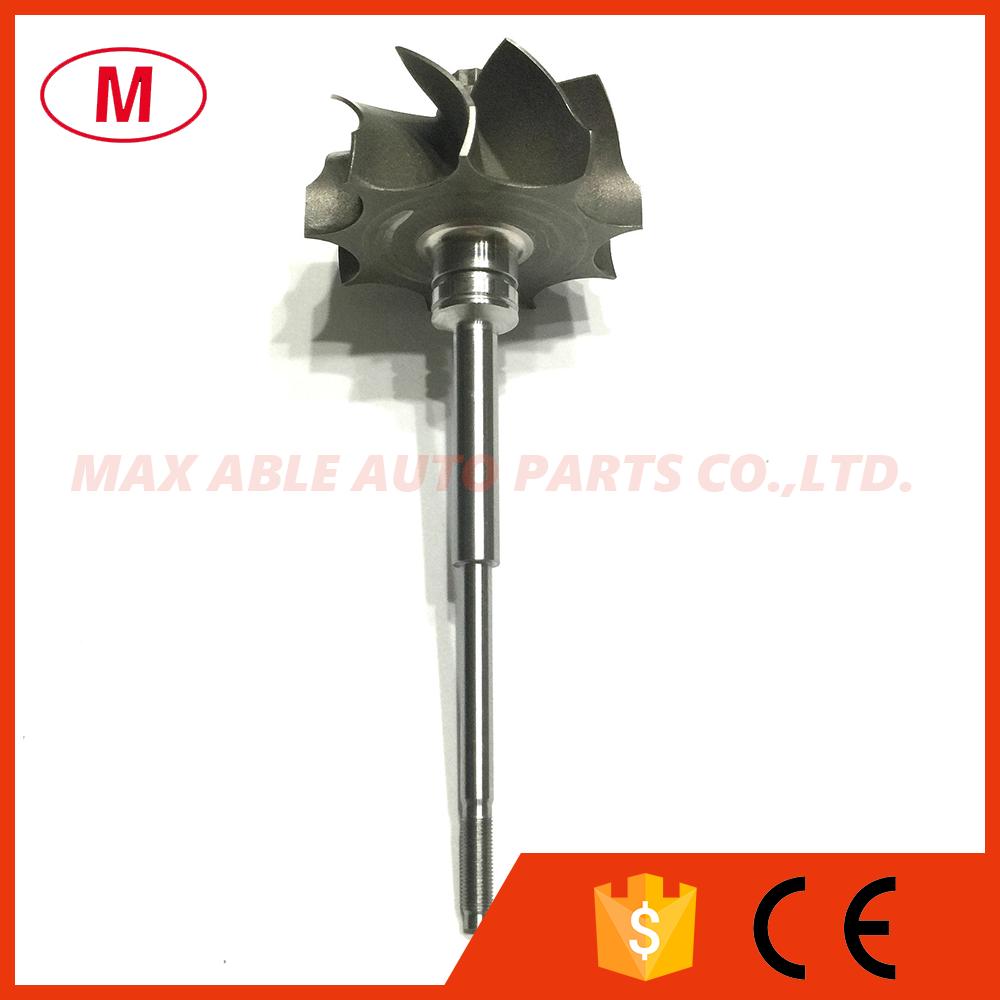 K04 46.47/52.00mm 9 Blades Turbo Shaft/Turbocharger Shaft/Turbine Wheel/Turbine Shaft/for Cartridge/CHRA/Core