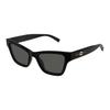 Gucci Logo Injection Cat Eye Sunglasses Unisex Sunglasses Glossy-Black GG1982S001
