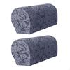 Elastic Armrest Covers Jacquard Sofa Arm Accessories Easy Installation Comfortable Removable