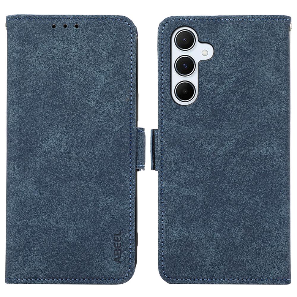 For Samsung Galaxy A36 5G Case PU Leather Folio Stand View RFID Blocking Phone Cover