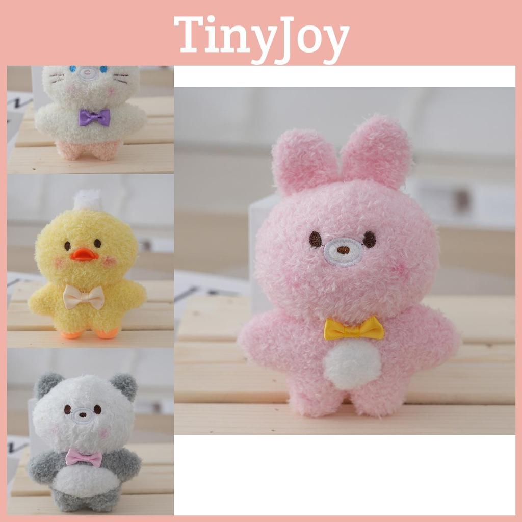 Adorable Plush Bunny Keychain Stuffed Animal Soft Pp Cotton Cute Toy Pendant