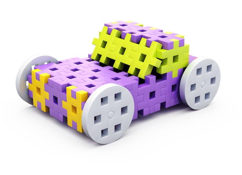 Klocki Meli Constructor Pink 100 El.