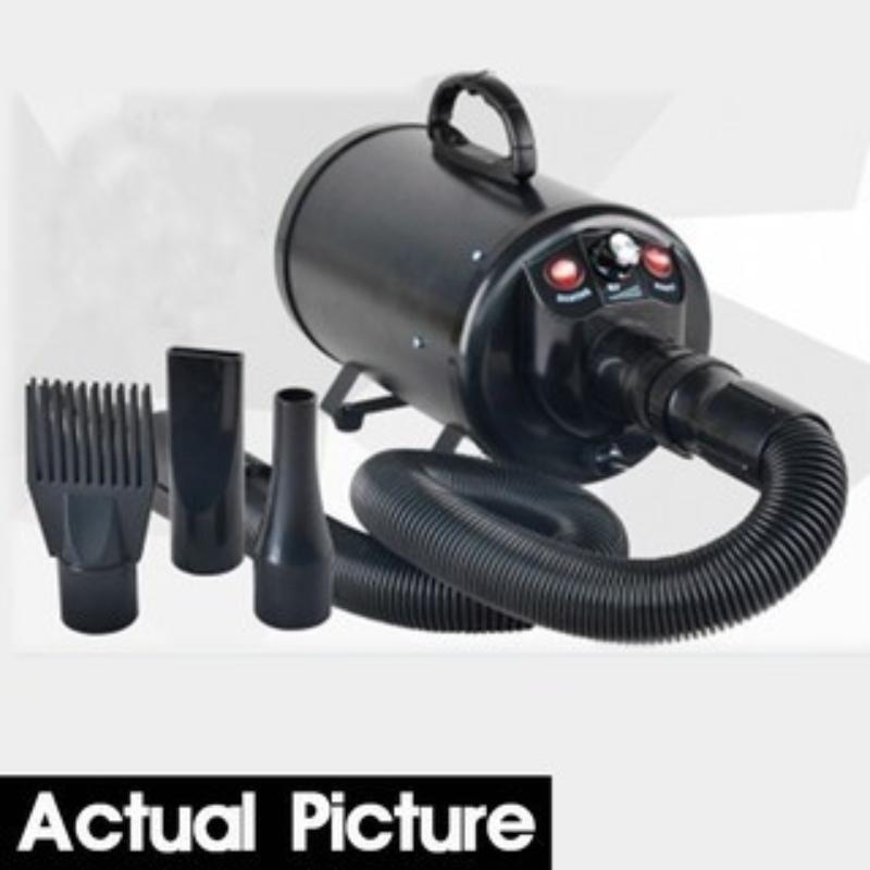 6800W Dog Fast Drying Cat Grooming Dryer Pet Hair Dryer Blower Pet Dog Hair Dryer Multifunctional Hair Dryer Pet Dryer Black