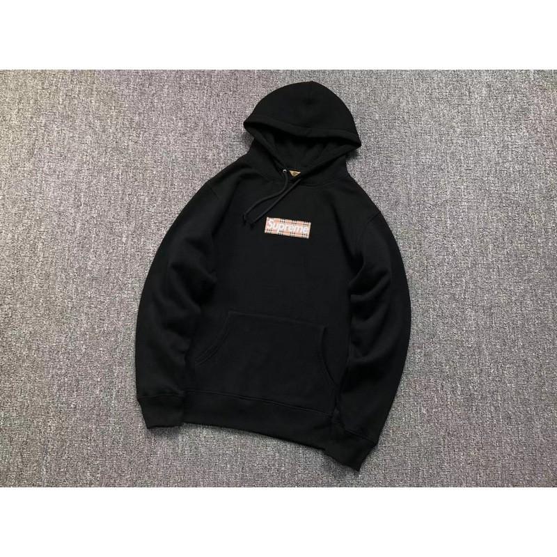 2026FW Moletom com Capuz Bandana Box Forro de Lã Algodão Masculino Jovem Streetwear