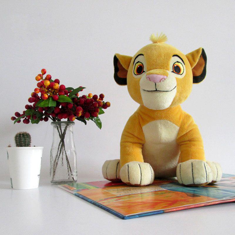 Cute And Courageous Simba Lion Plush Toy Ideal For Kids Bedding And Collectible
