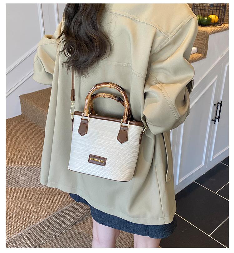 This year's popular small bag women's summer 2025 new versatile shoulder messenger bag casual ins bucket bag