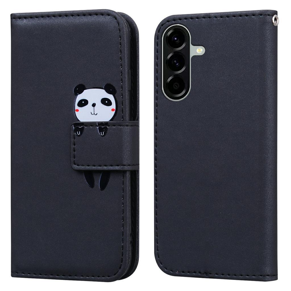 For Samsung Galaxy A36 5G Case Cartoon Pattern Wallet Leather Phone Cover