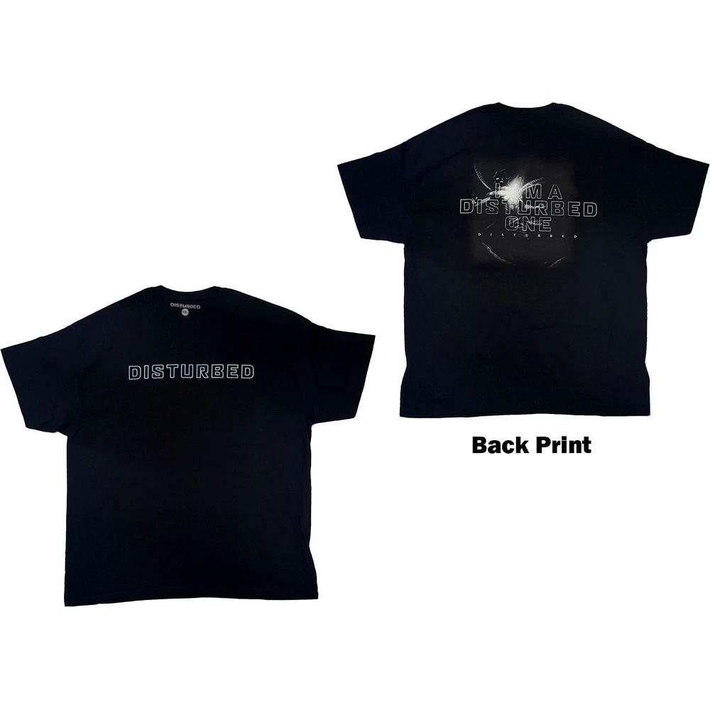 Disturbed Unisex TShirt I Am A Disturbed One (Back Print) S