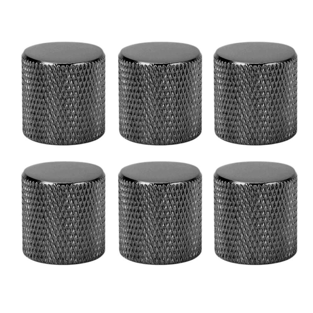6PCS Metal Electric Guitar Tone Knob Electric Guitar Control Knob Electric Electric Guitar
