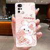 For Motorola Moto G22 Soft Silicone TPU Clear Shell Viral Painted Casing Little Girl Parttern Anti-scratch Cover For Moto G22