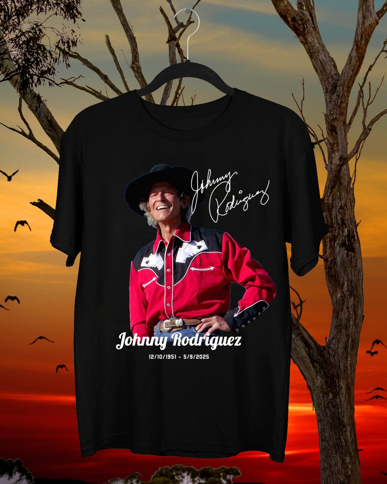 NEW Johnny Rodriguez 1951 2025 Gift For Fan S to 5XL Unisex T-shirt XXXXL