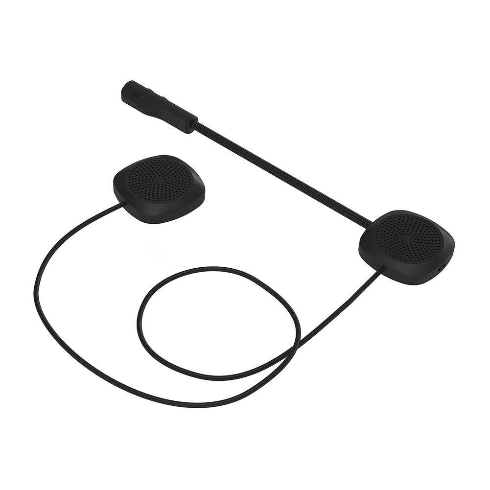 BT 5.0 Motorcycle Helmet Headset Wireless  Speaker Headphone Handsfree Call Music Play MH04 чёрный
