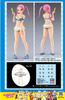 Hasegawa Egg Girls Collection Rio Asaka Unpainted Resin Kit SP540 1/12 No.32 (Bikini)