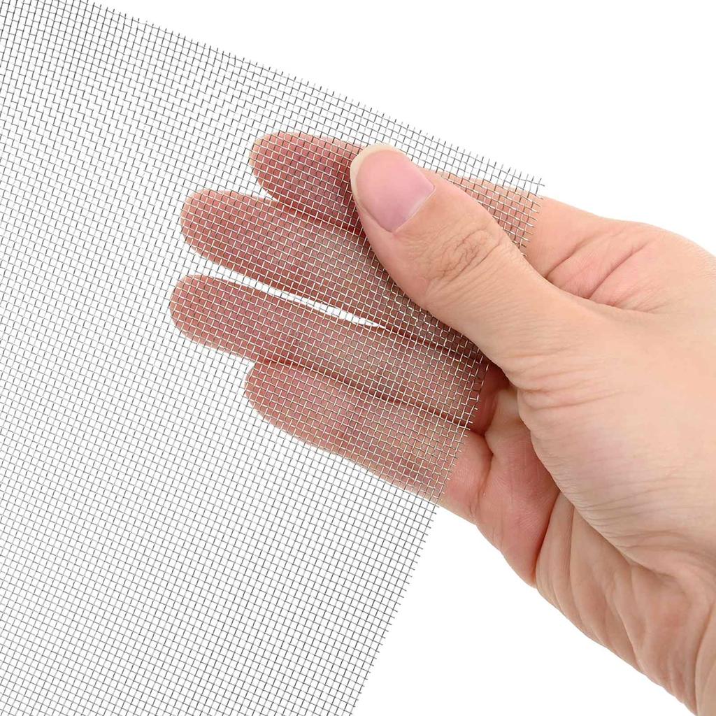 Mesh Screen 100 X 500 Cm 20 Mesh Stainless Steel 201 Silver