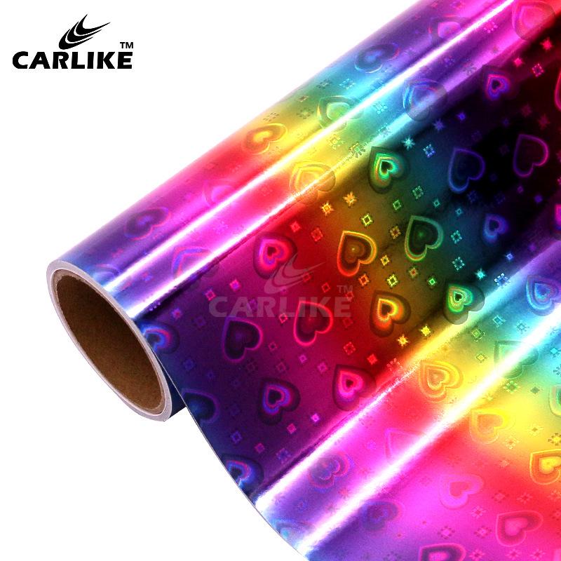 Xinlang Iridescent Laser Gradient DIY Decorative Car Sticker