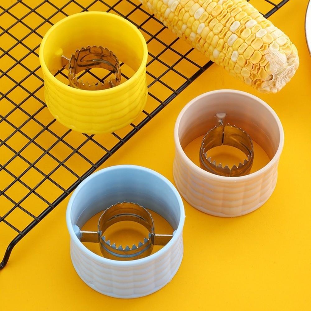 Stainless Steel Corn Kernel Separator Rotating Corn Stripper Lightweight Corn Peeler  Household