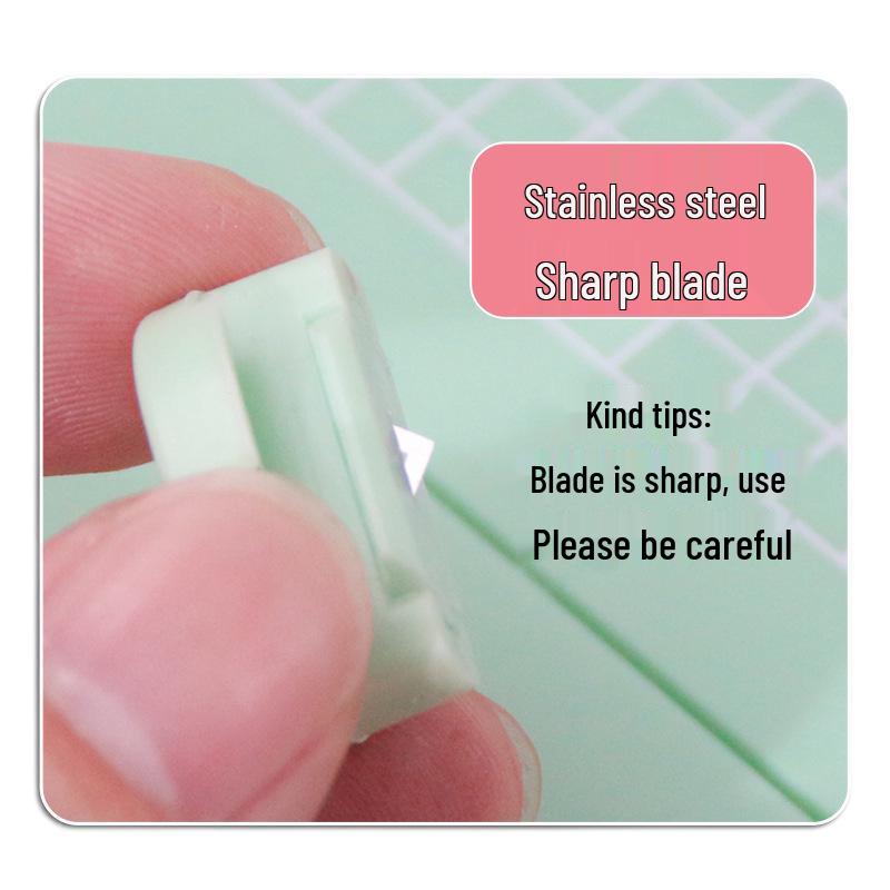 Portable Mini A4 Paper Cutter - Manual Guillotine Trimmer for Photos