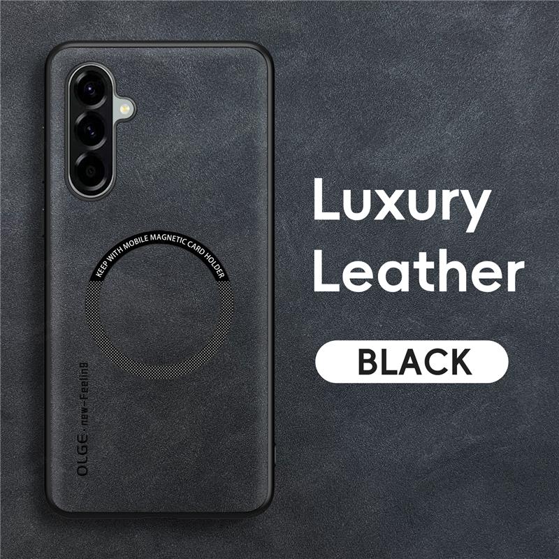 For Magsafe Phone Case For Samsung Galaxy A56 A55 A54 A53 A36 A35 A26 A34 A71 A51 A52 A32 A22 A13 Wireless Charging Cover Fundas