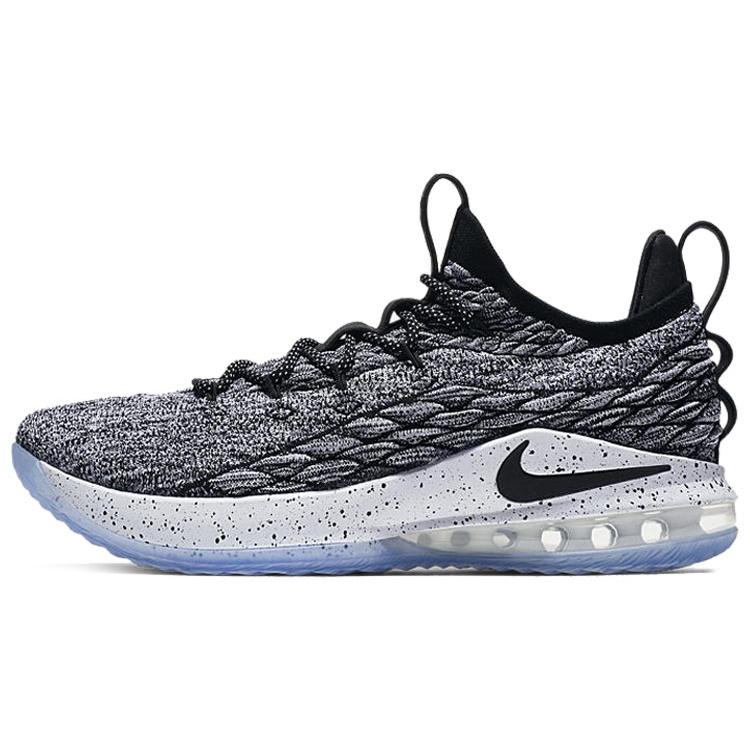 New Nike LeBron 15 Low EP Oreo 'Black White' AO1756-002