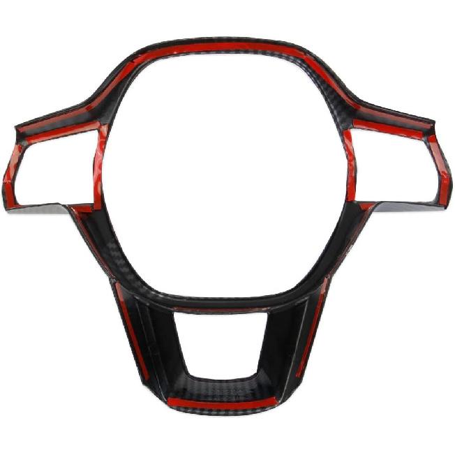 Carbon Fiber Style Steering Wheel Cover Molding Trims for Acura Integra for Honda Civic 2022-2025 for Accord HRV CRV 2023-2025