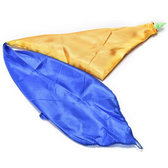 Silk Scarf Smooth Surface Exquisite Cloth Simple Operation Magical Scarf for Street