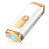 Hair Removal Device VIO Use 2026 Sapphire Cooling Pain-Free IPL Light Technology Men Women 5 Levels Emission Manual Automatic Switch (White)