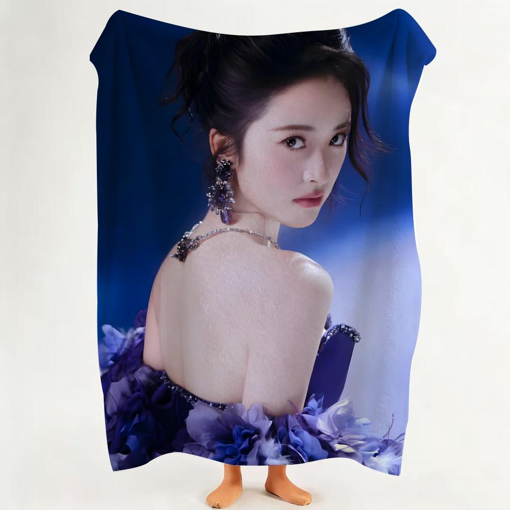 Celebrity S Shen Y Yue Throw Flannel Throw Blanket Suitable for Sofa Living Room Bedroom