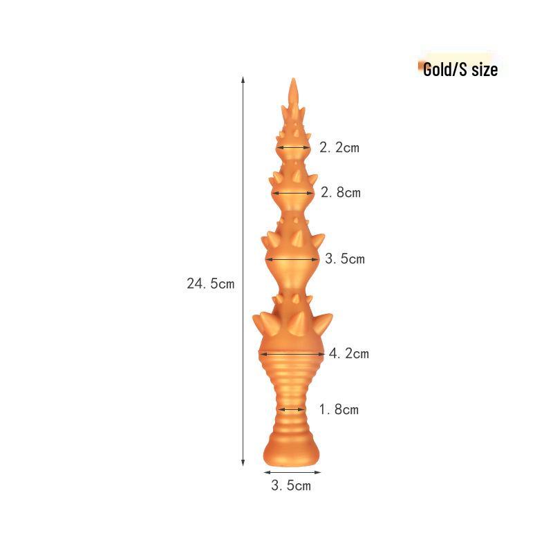 Wolf Tooth Long Tail Soft Anal Plug for Men & Women - Cosplay Role-playing Adult Stimulation