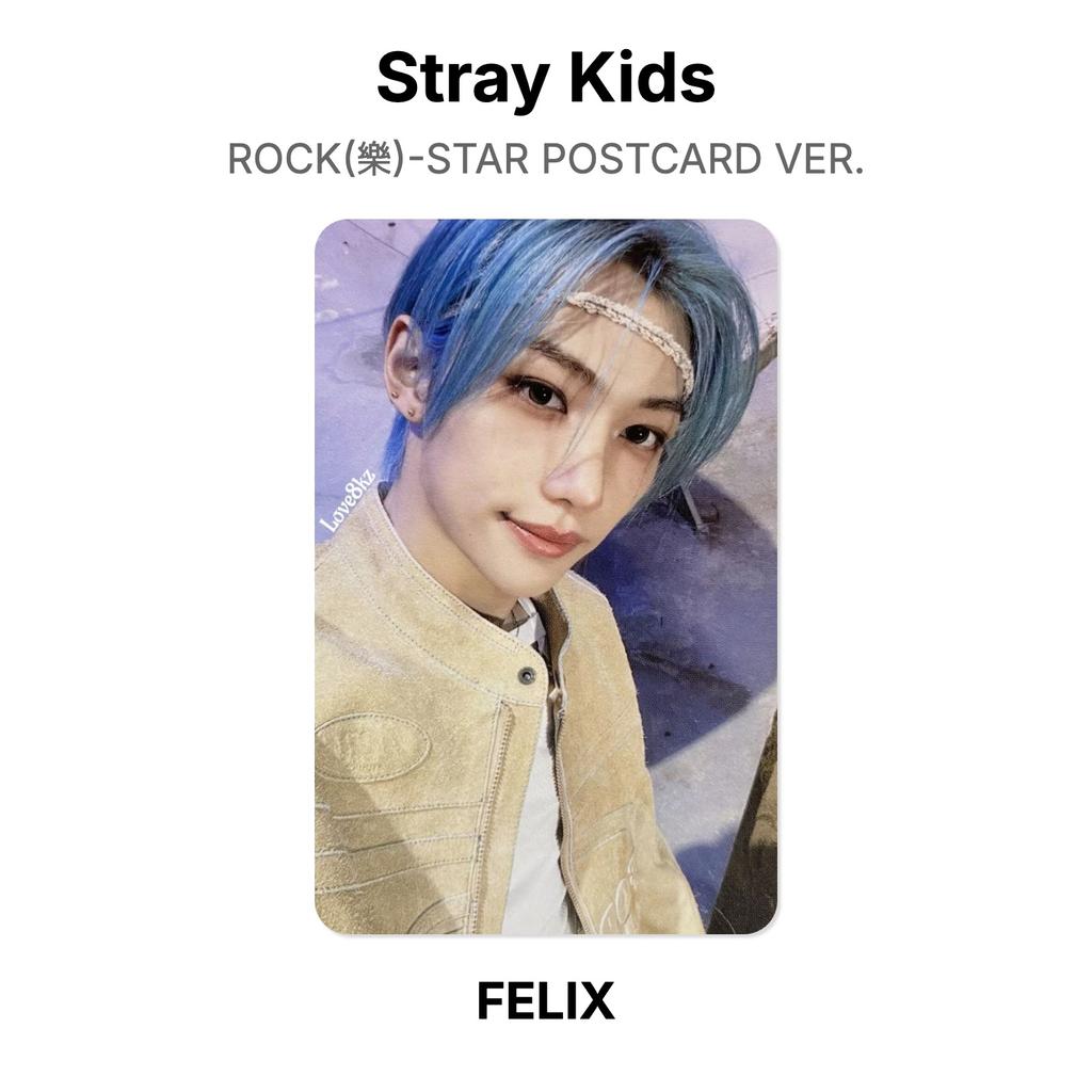 Stray Kids ROCK()-STAR POSTCARD VER. Official Photocard